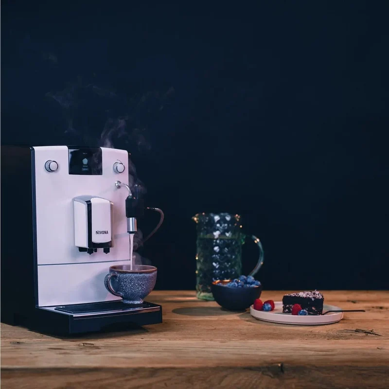 Nivona NICR 5'60 Weiß – Chrom – Kaffeevollautomat