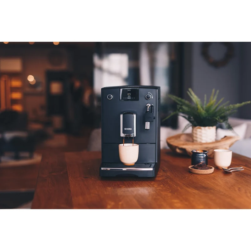 Nivona NICR 5'50 Mattschwarz – Chrom – Kaffeevollautomat
