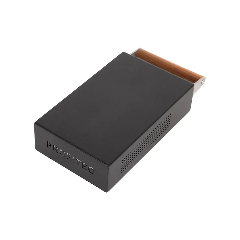 PROFITEC Sudschublade aus poliertem Edelstahl oder Schwarz
