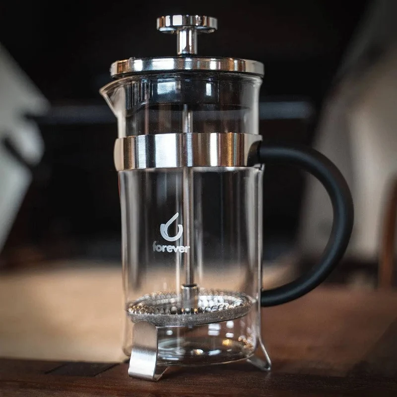 Filterkanne Borosilikatglas / Edelstahl 350 ml French Press