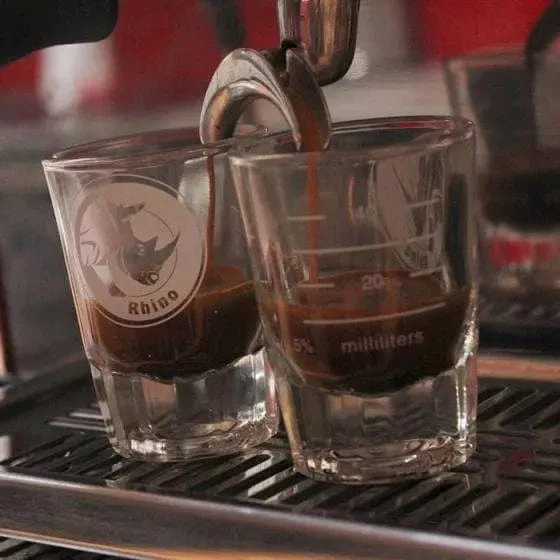 Rhinowares Espresso Shotglas Lined 60 ml