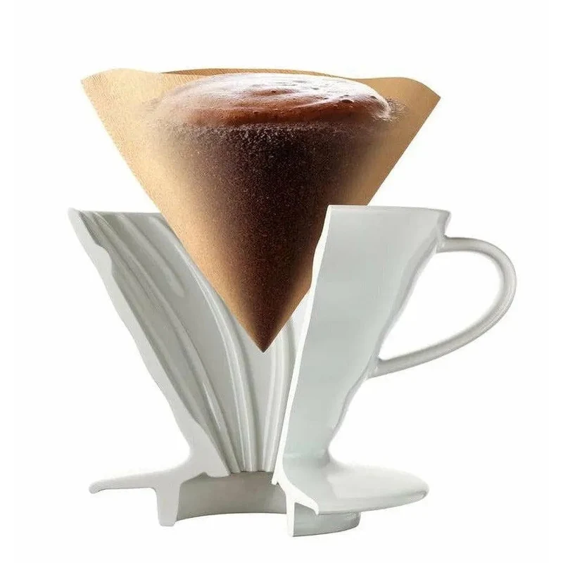 Hario Coffee Dripper V60 02 Ceramic white Kaffeefilter Handfilter