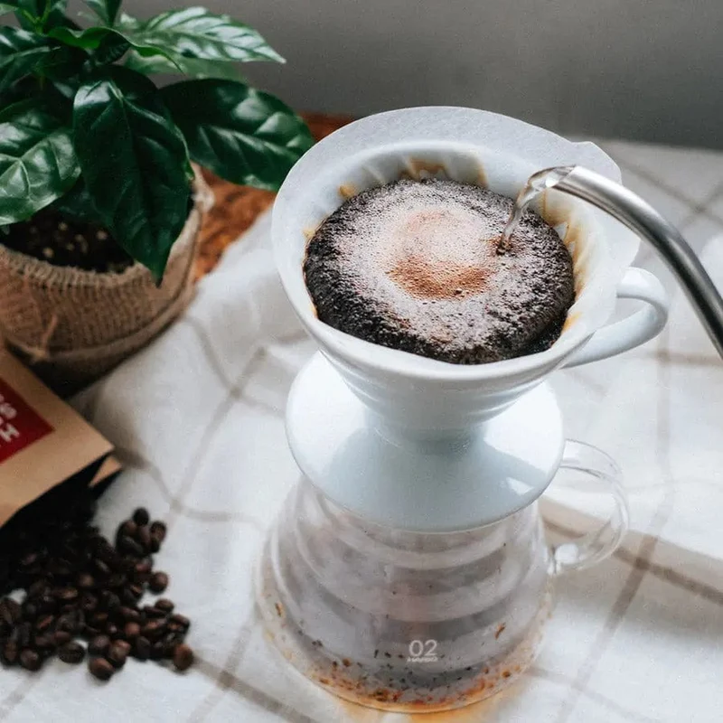 Hario Papierfilter für V60 02 Handfilter - 100 Stück