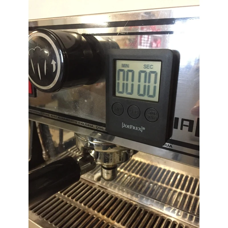 Timer für Espressobezug mit Display – Batteriebetrieben, Magnetisch, LCD