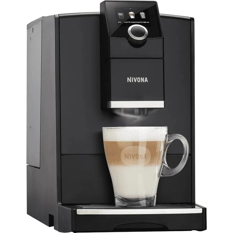 Nivona 790 - Mattschwarz - Chrom NICR 7'90 Kaffeevollautomat