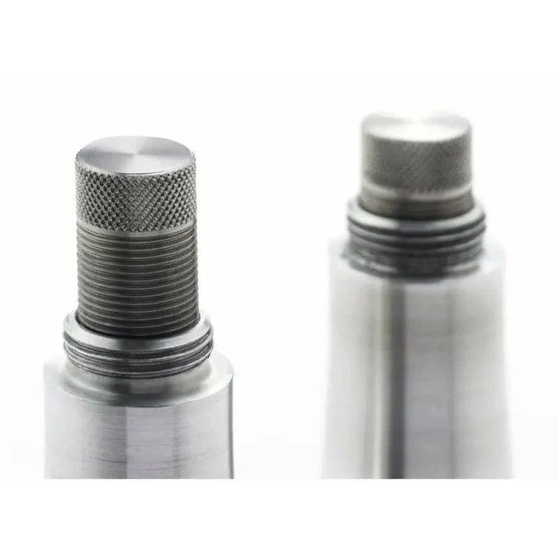 Tamper Griff - Handle Technik Silber