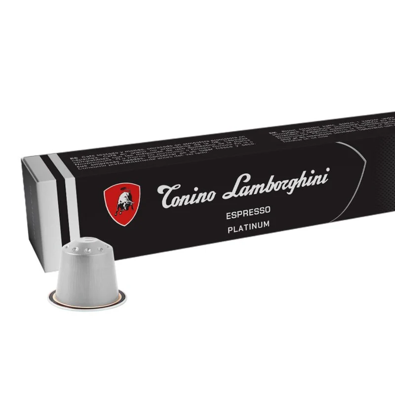 Tonino Lamborghini Nespresso® kompatible Kapseln PLATINUM (10Stück)