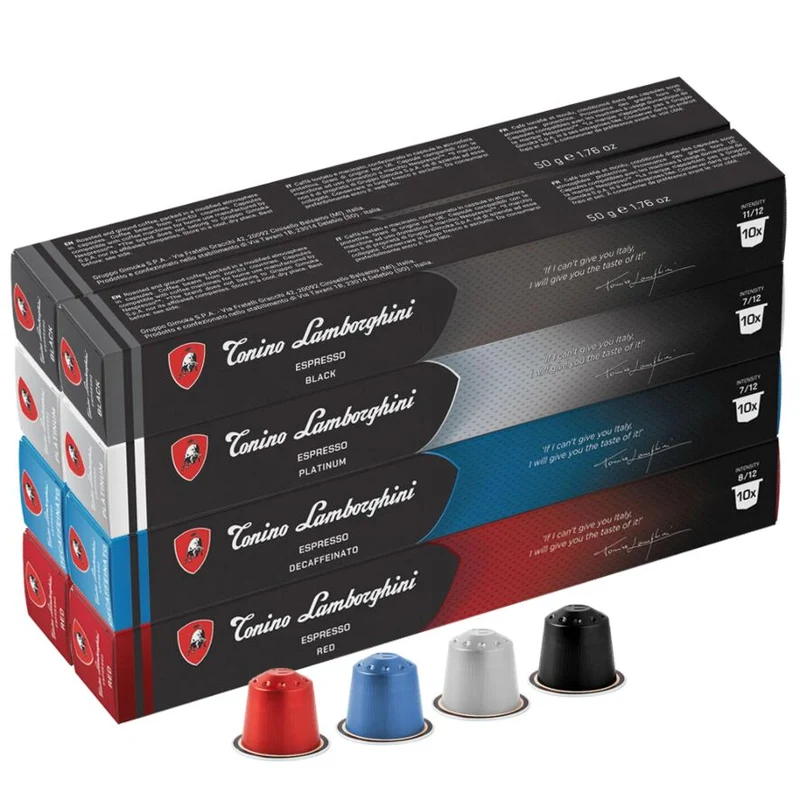 Tonino Lamborghini Nespresso® kompatible Kapseln (10Stück)