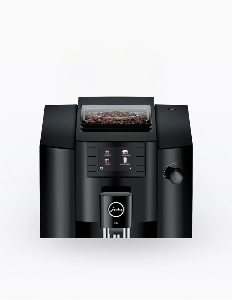 Jura E6 (EC) Kaffeevollautomat Full Black