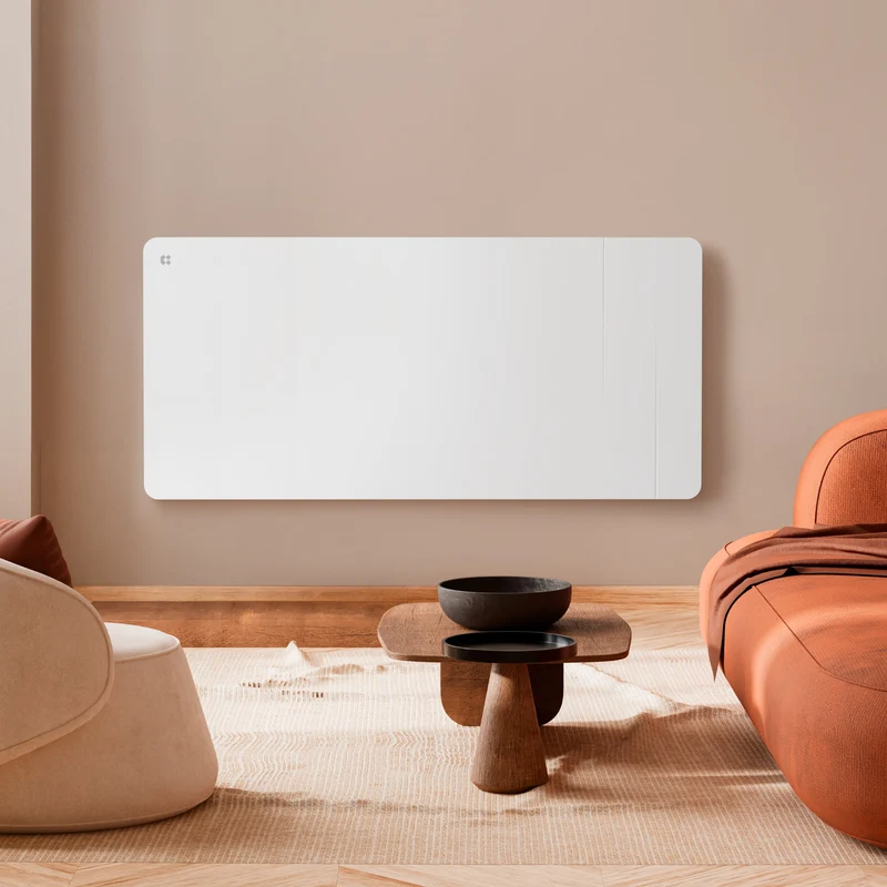 Ciarra Keramikheizung Smart Elektroheizung mit Keramikkern, Wandheizung Energiesparend für Bad & Wohnzimmer, WiFi App-Steuerung & Thermostat, IP24