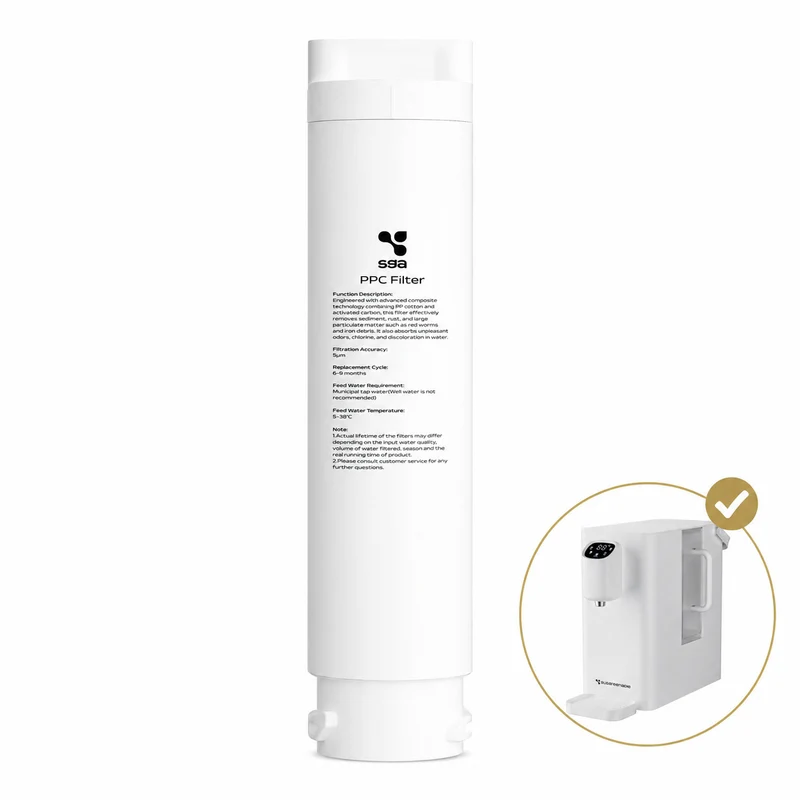 Ciarra x Susgreenable PPC Wasserfilter für SGIWDR04-W | SGPPCF04
