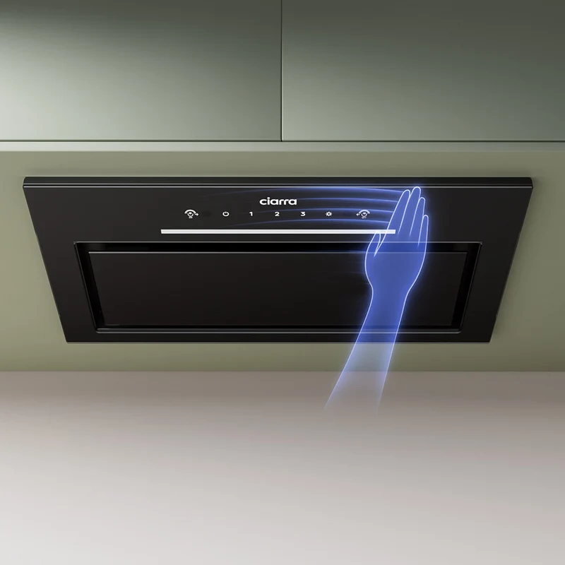 Ciarra 52cm Einbau Dunstabzugshaube Unterbau A Klasse, Umluft & Abluft, LED | CBCB5931A