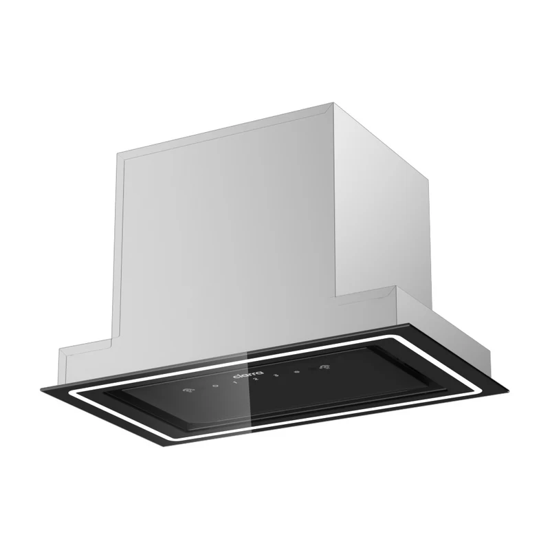 Ciarra 52cm Integrierte Dunstabzugshaube Einbau Dunstabzugshaube A Klasse, Hauben mit Gestensteuerung, Umluft & Abluft, LED | CBCB5931C