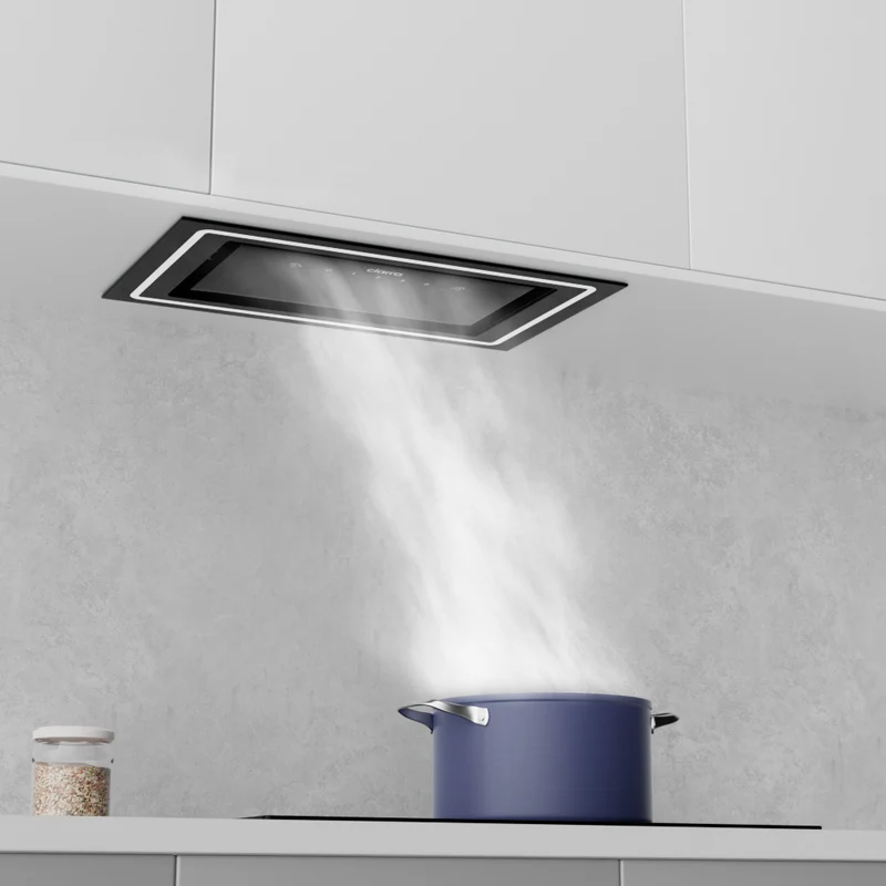 Ciarra 52cm Integrierte Dunstabzugshaube Einbau Dunstabzugshaube A Klasse, Hauben mit Gestensteuerung, Umluft & Abluft, LED | CBCB5931C