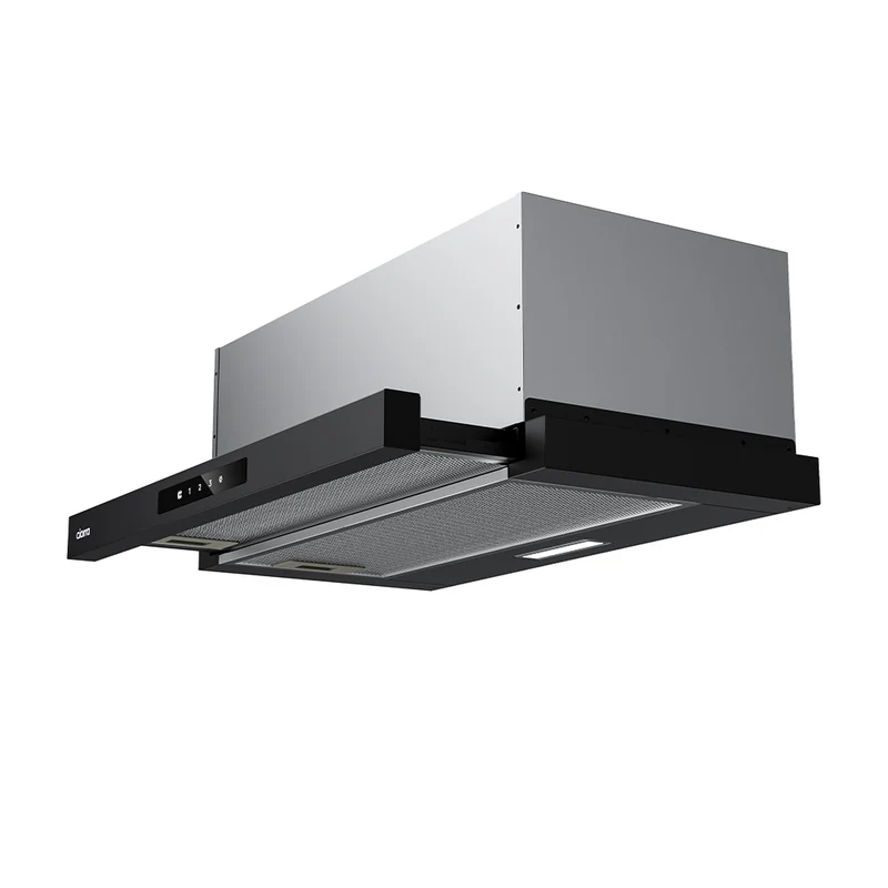 Ciarra 60cm Flachschirmhaube Einbau-Dunstabzugshaube ausziehbar Klasse A+, Touch, LED-Beleuchtung | CBCB6909A