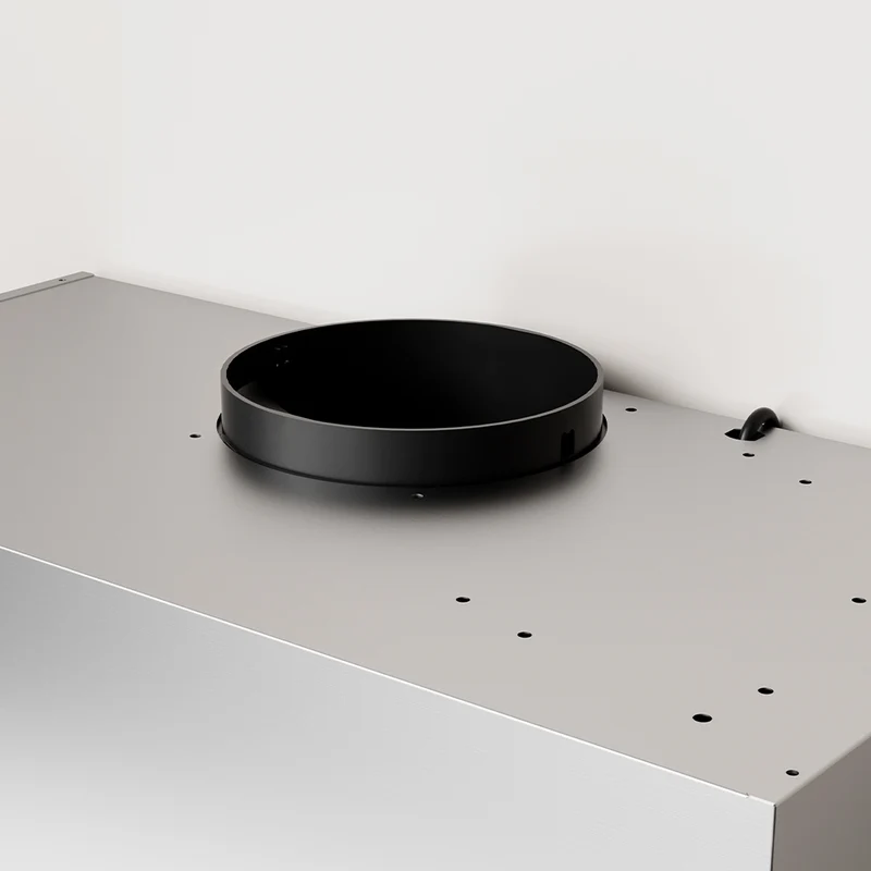 Ciarra 60cm Flachschirmhaube Einbau-Dunstabzugshaube ausziehbar Klasse A+, Dunstabzugshaube Unterbau Ausziehbar Flach, Touch, LED-Beleuchtung | CBCS6909A