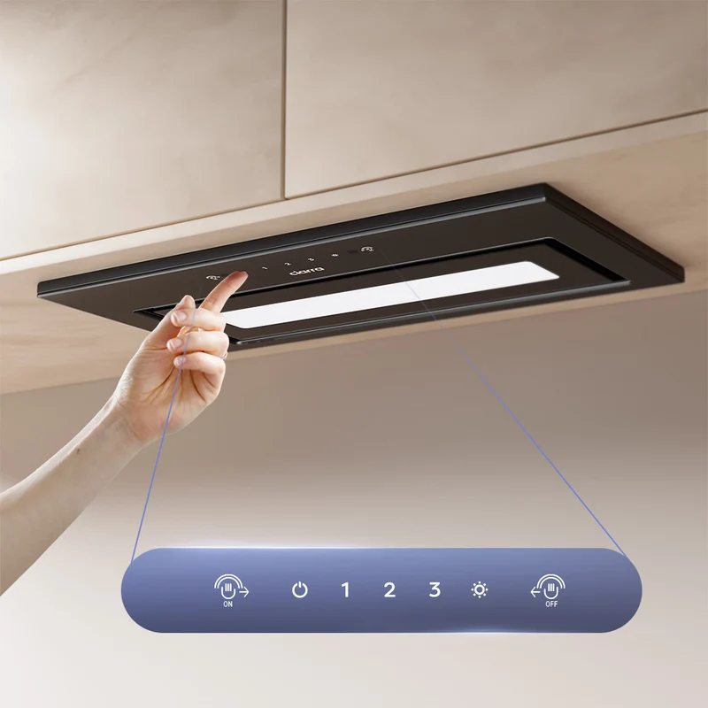 Ciarra 52cm Einbau Dunstabzugshaube A Klasse, Umluft & Abluft, LED | CBCB5931B