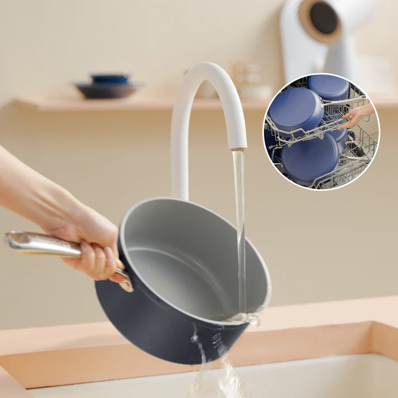 Ciarra Beyond Pfannen und Töpfe Set Kochgeschirr Mini-Duo | Midnight Dream