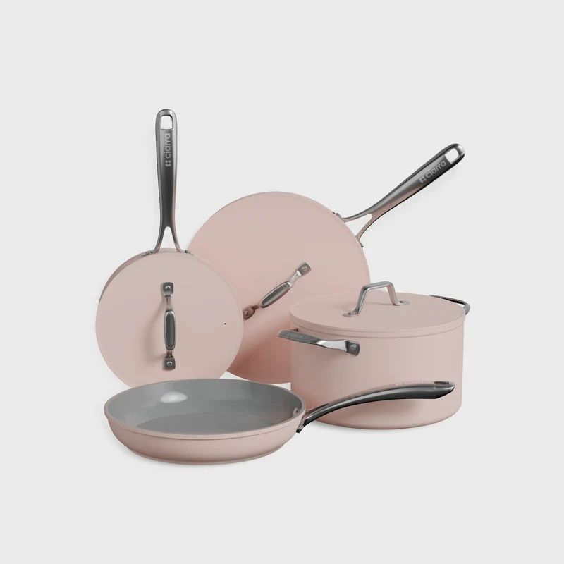 Ciarra Beyond Rosa Topf Set Kochgeschirr-Set Sakura Candy (4 Stück)