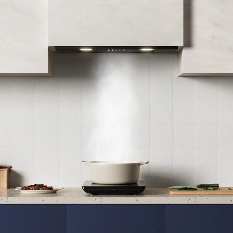 Ciarra Einbau Unterbau Integrierte Dunstabzugshaube 52cm Ohne Abluft | CBCB5913A-B