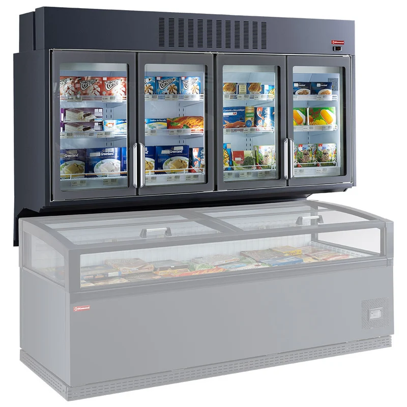 Oberes Tiefkühl-Schauvitrine für Panorama-Konservator CPN-25-R2B - VTP25-R2B-H