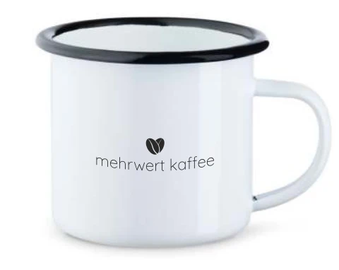 Emaille Tasse