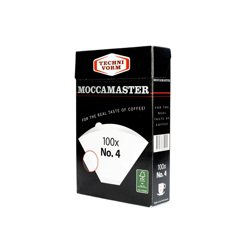 Moccamaster Papierfilter Nr.4 weiß | 100 Stück
