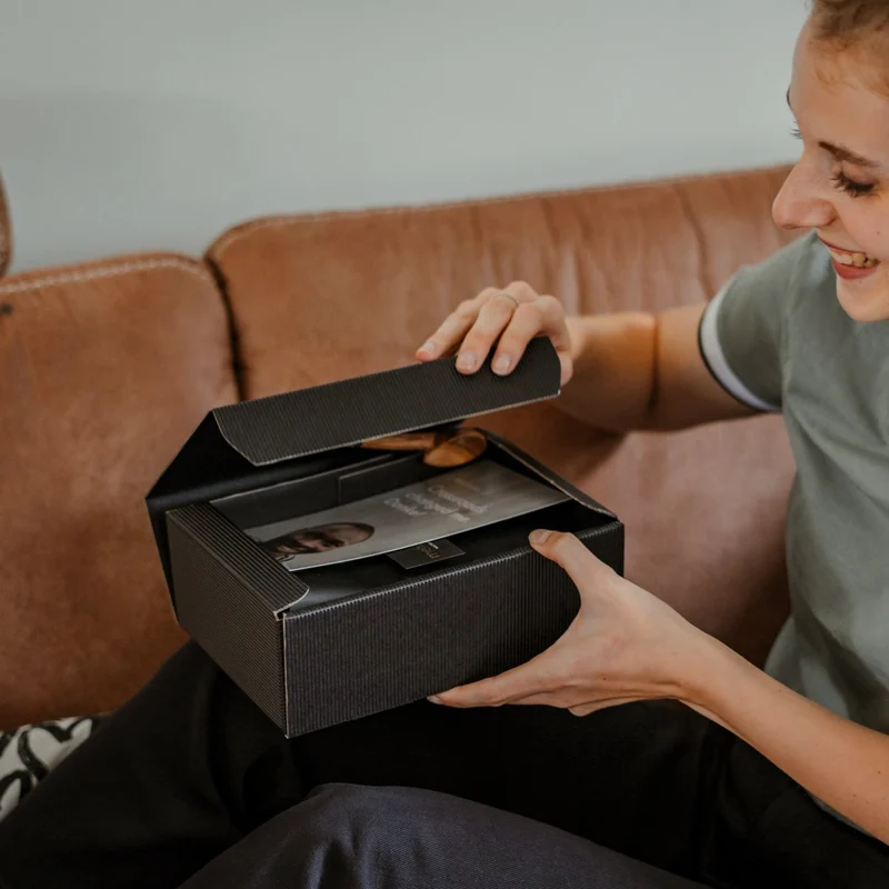 Espresso Probierpaket mit Geschenkkarton & Probiertütchen