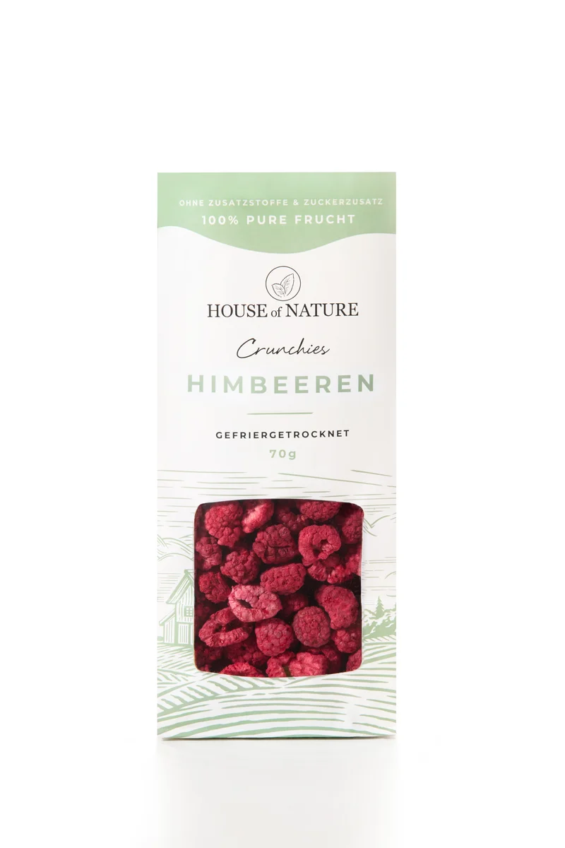 Himbeeren gefriergetrocknet