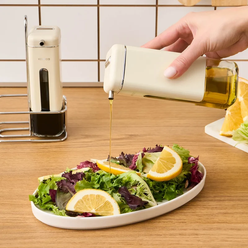 Karaca Luminous, 3 Parça Yağ ve Sirke Şişesi, Inox