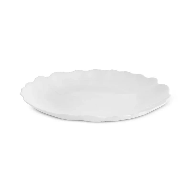 Karaca White Flower Opal Cam 18 Parça 6 Kişilik Yemek Takımı
