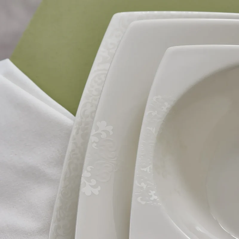 Karaca New Flava 6 Kişilik Yemek Takımı, 24 Parça, Porselen