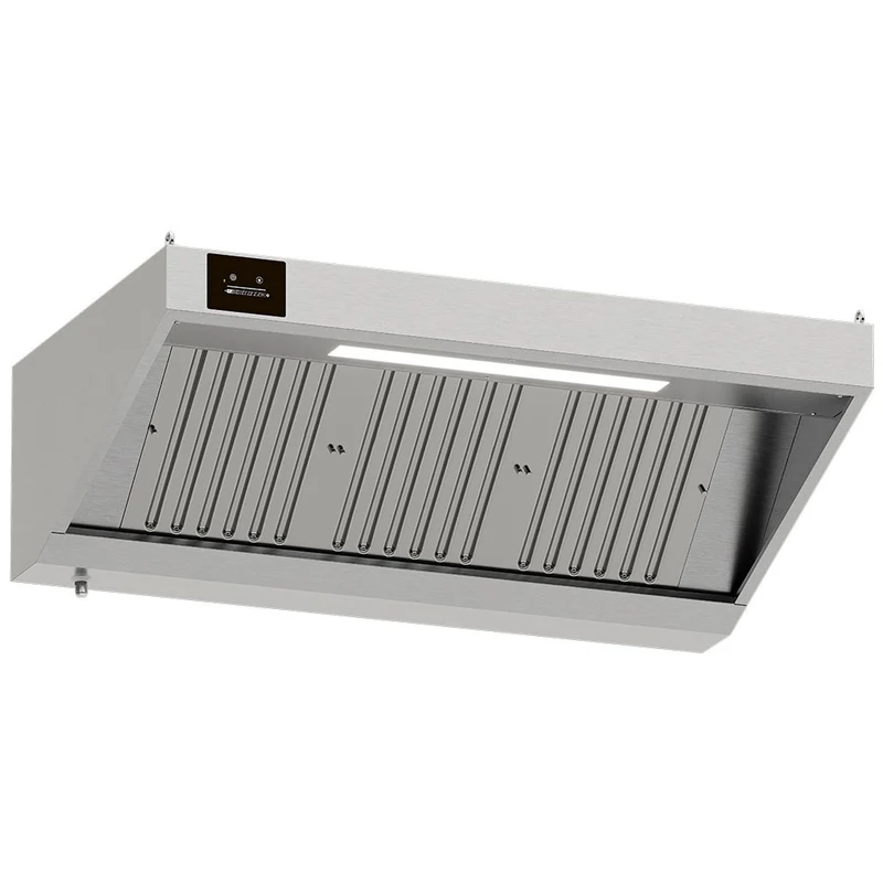 Haube komplett (7/7-1600 M3/h) 150 Pa, Beleuchtung, regler, 3 Labyrinthfilter 400x400 mm - CSL1507-SV2