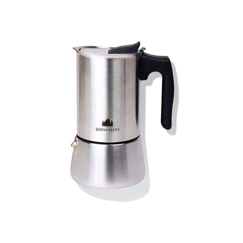 Groenenberg Edelstahl Espressokocher | 6 Tassen