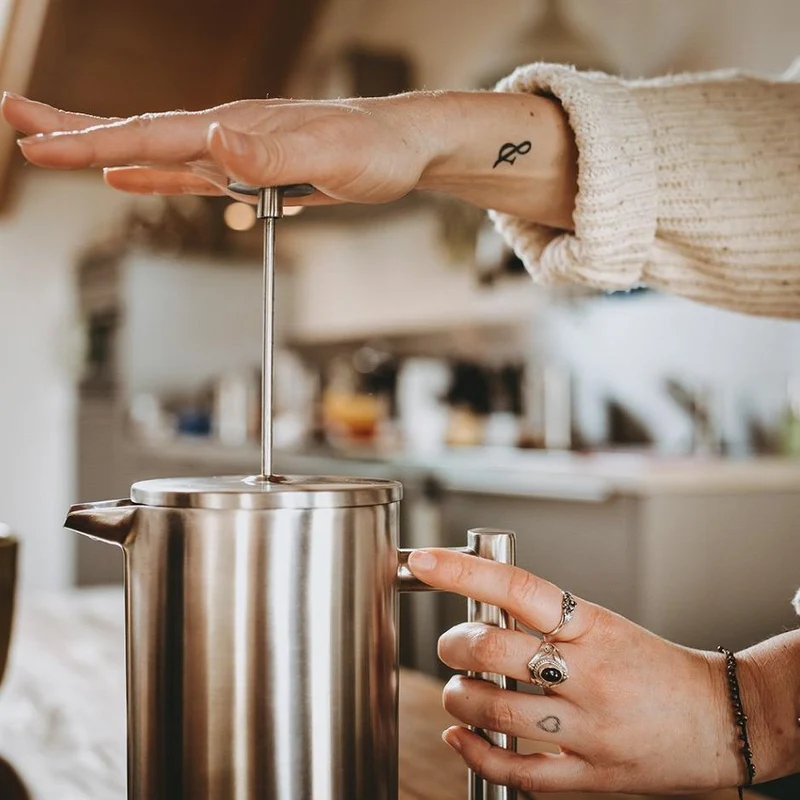 Groenenberg French Press aus Edelstahl | 0,6 Liter