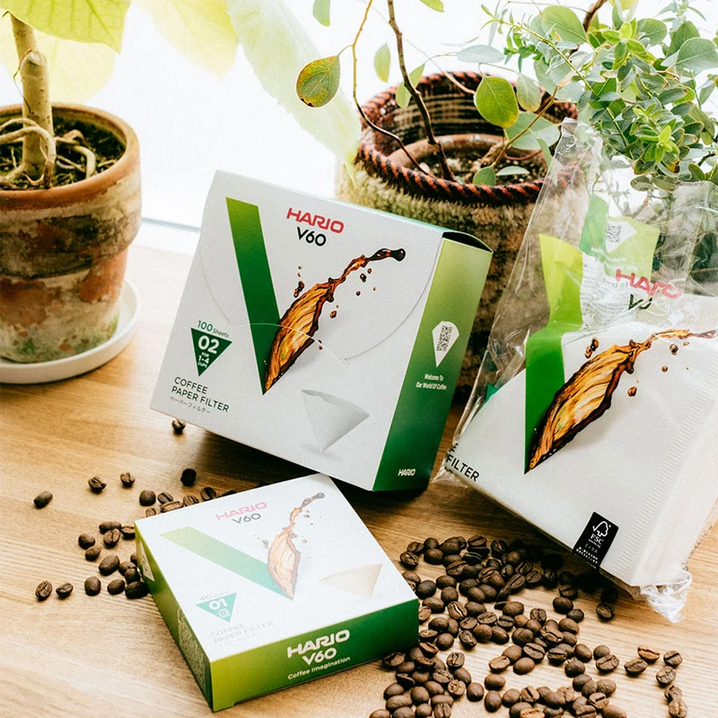 Hario Papierfilter für v60 | 100er Packung