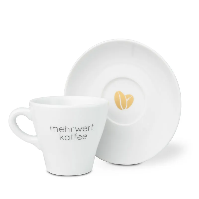Mehrwertliche Cappuccino-Tasse
