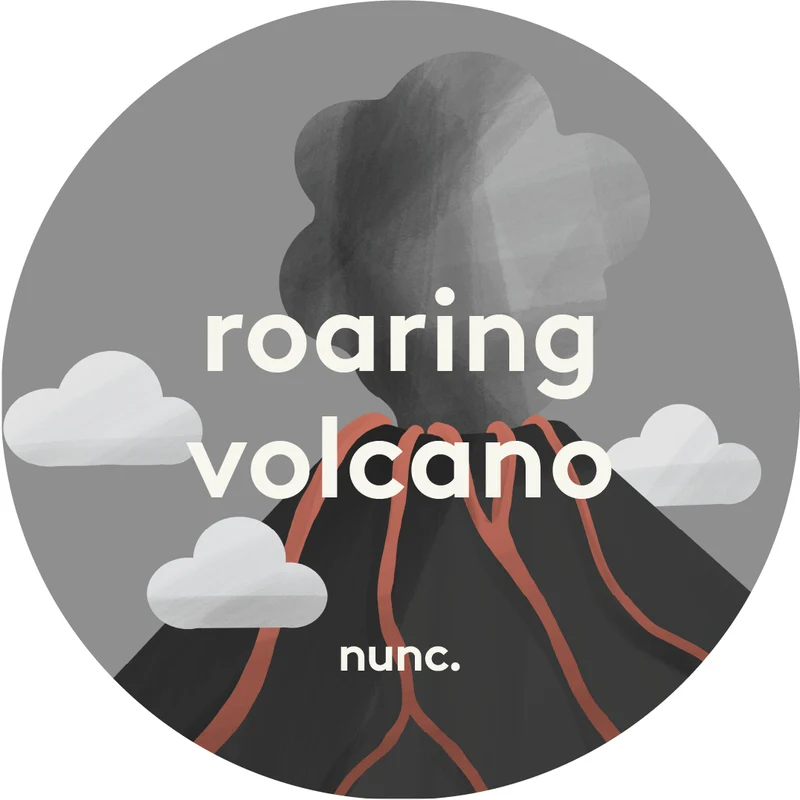 roaring volcano