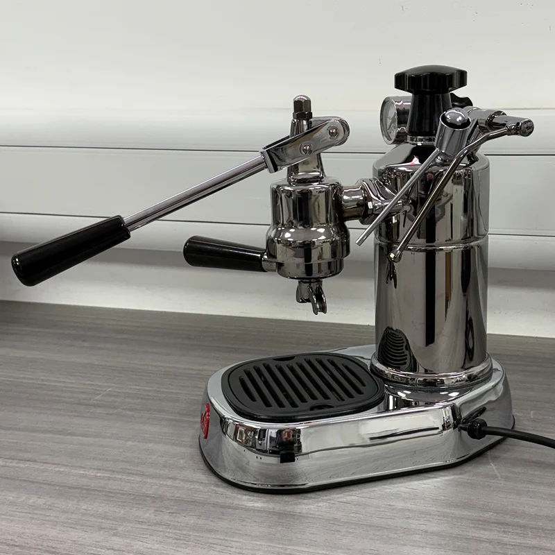 Showroom Model La Pavoni Lever Professional (Chrome base black handles) 240v - LPLPLQ01UK