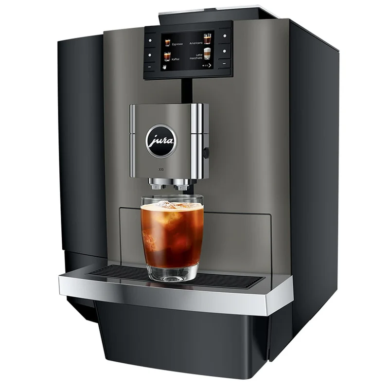 Jura X10 Automatic Coffee Machine + 1Ltr Fridge