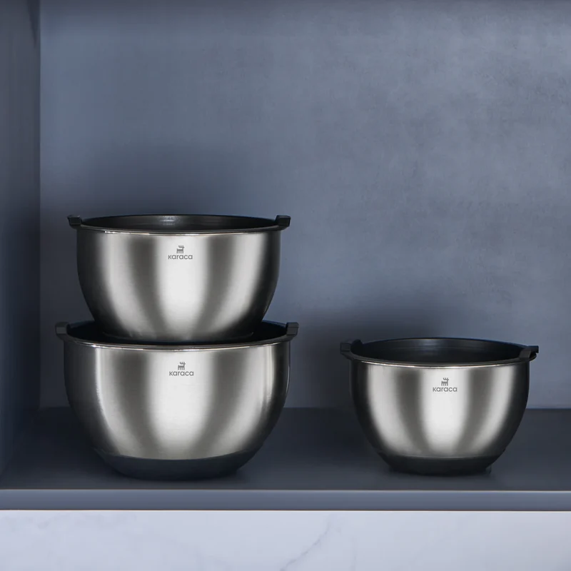 Karaca Blendbox 3'lü Karıştırma Seti, Inox