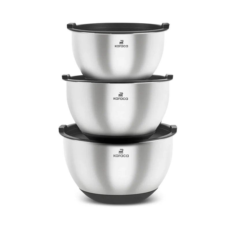 Karaca Blendbox 3'lü Karıştırma Seti, Inox