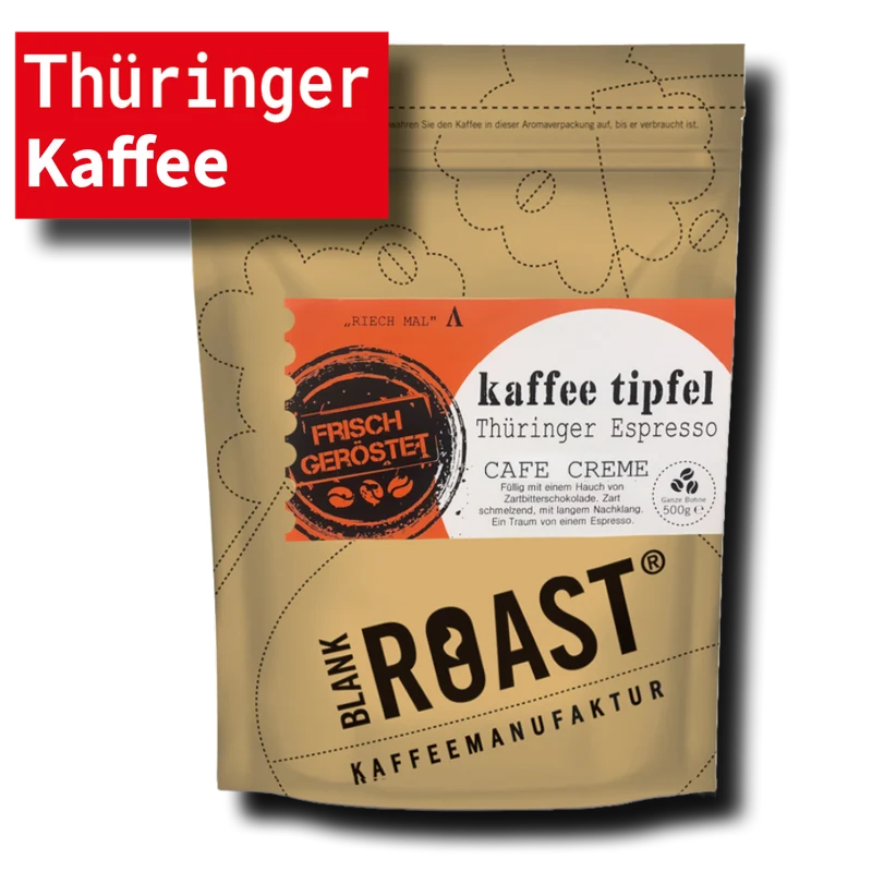 THÜRINGEN REGIONAL KAFFEE KREME Kaffeetipfel