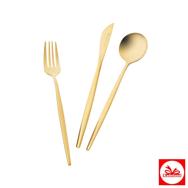 Karaca Orion Matte Gold 30 Parça 6 Kişilik Çatal Kaşık Bıçak Seti