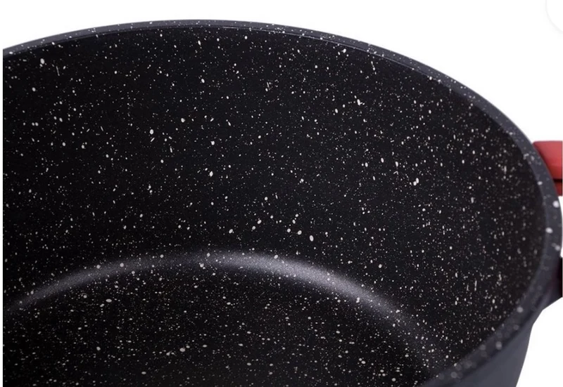 Kadoland Bavary Granit Tencere 44cm, İndüksiyonlu, 22 Litrelik
