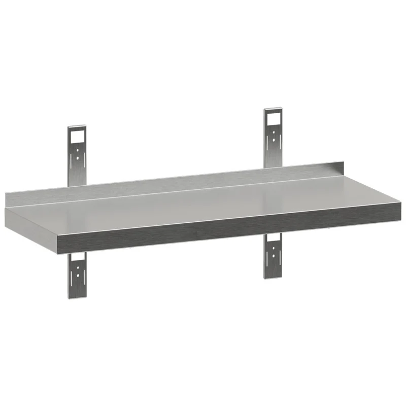 Wandregal mit 2 Konsolen und 2 Wandschienen - P083-SE1