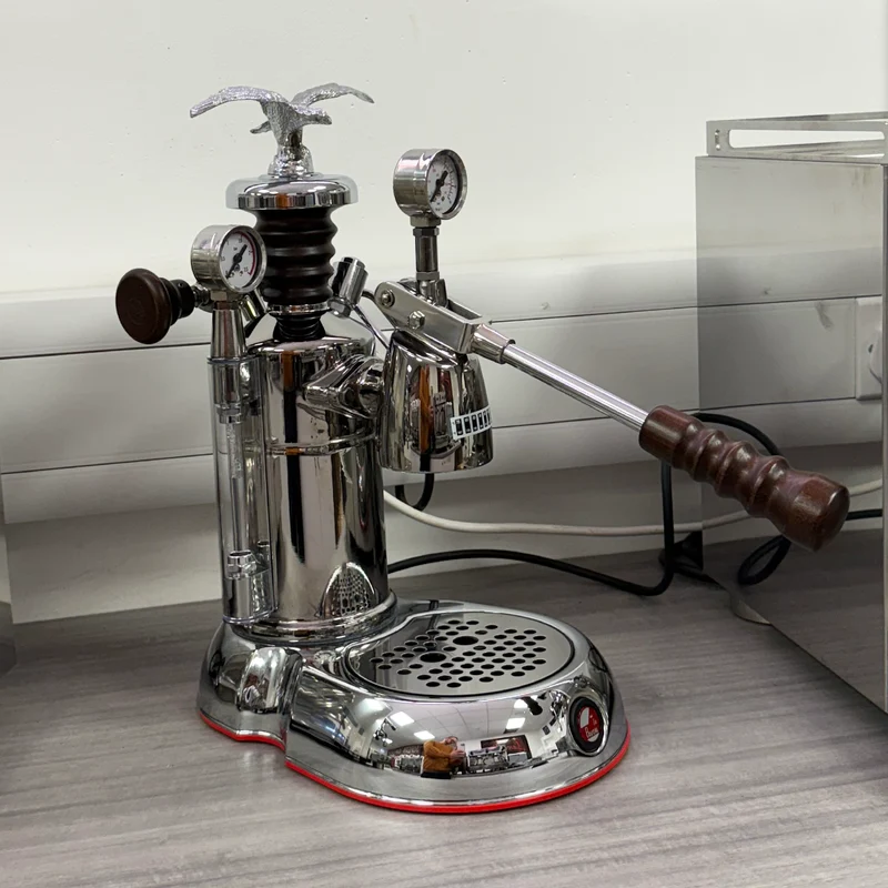 EX SHOWROOM MODEL La Pavoni Lever Esperto Abile (Chrome) 240v - LPLESA01UK SECOND MACHINE