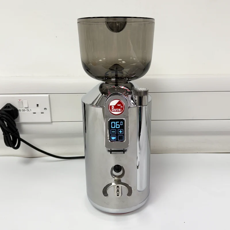 GRADED PRODUCT La Pavoni Cilindro Prosumer On Demand Grinder (Stainless Steel) - LPGGRI01UK