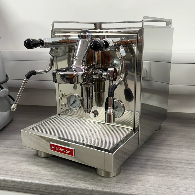 GRADED PRODUCT La Pavoni Cellini Evolution Semi-professional Domestic Coffee Machine Stainless Steel LPSCVS01UK SECOND MACHINE