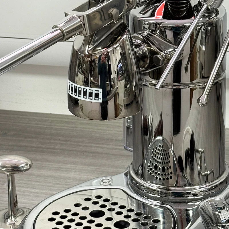EX DEMO La Pavoni Lever Esperto Abile (Chrome) 240v - LPLESA01UK